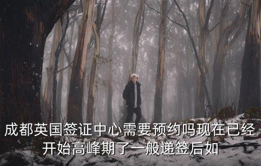 成都英國簽證中心需要預約嗎現在已經開始高峰期了一般遞簽后如