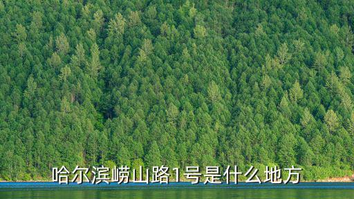 哈爾濱嶗山路1號是什么地方
