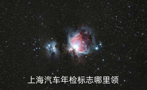 上海汽車年檢標志哪里領