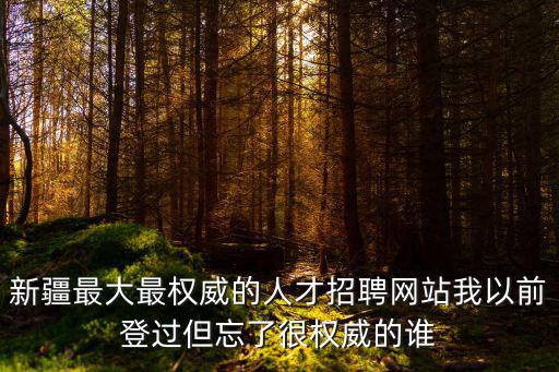 烏魯木齊人才網，新疆烏市經濟技術開發區招工網