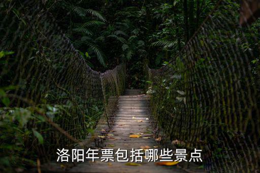 洛陽年票包括哪些景點
