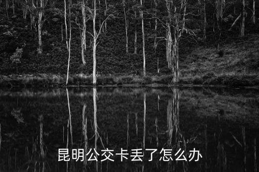 公交卡丟了怎么掛失，昆明公交卡丟了怎么辦