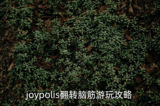 joypolis翻轉腦筋游玩攻略