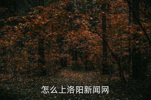 怎么上洛陽新聞網(wǎng)