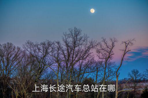 上海長途汽車總站在哪
