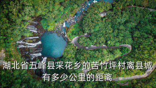 湖北省五峰縣采花鄉(xiāng)的苦竹坪村離縣城有多少公里的距離