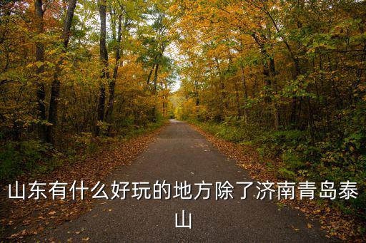 山東有什么好玩的地方除了濟(jì)南青島泰山