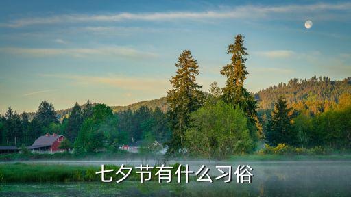 七夕節(jié)有什么習(xí)俗