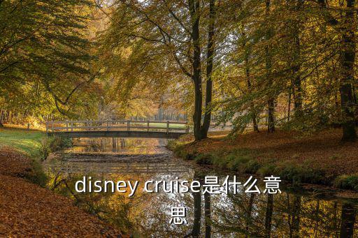 disney cruise是什么意思