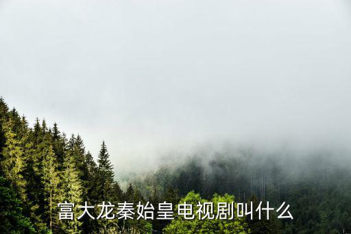 富大龍電視劇，富大龍所演過的電視劇
