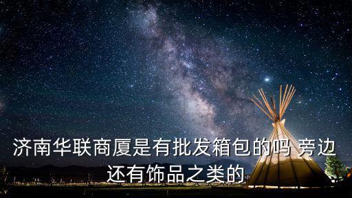 濟南華聯(lián)商廈，濟南除了經二路那里有個華聯(lián)商廈還有其他的華聯(lián)商廈嗎