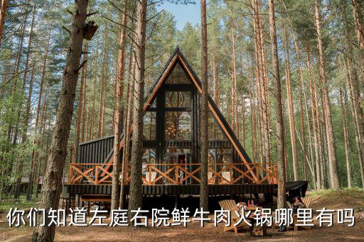 你們知道左庭右院鮮牛肉火鍋哪里有嗎