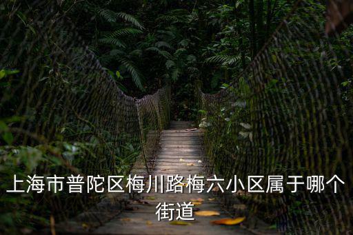 上海市普陀區梅川路梅六小區屬于哪個街道