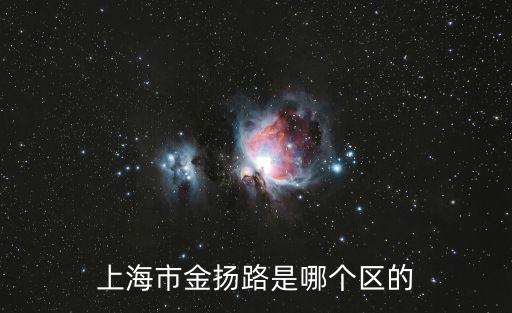 上海市金揚(yáng)路是哪個(gè)區(qū)的