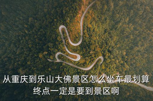 從重慶到樂山大佛景區怎么坐車最劃算終點一定是要到景區啊