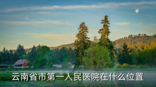 第一人民醫院地址，昆明市第一人民醫院在哪里