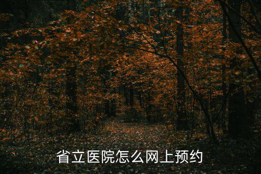 省立醫(yī)院怎么網(wǎng)上預(yù)約