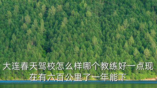大連春天駕校，大連春天駕校怎么樣口碑如何下證快嗎我是大二學(xué)生想考駕照