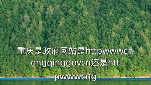 重慶是政府網(wǎng)站是httpwwwchongqinggovcn還是httpwwwcqg