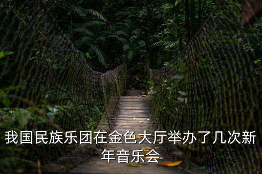 我國民族樂團在金色大廳舉辦了幾次新年音樂會