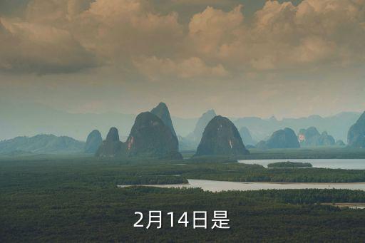 2月14號，2月14日是