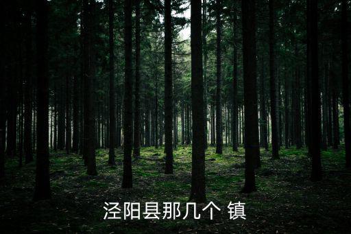 涇陽縣那幾個 鎮