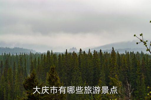 大慶市有哪些旅游景點