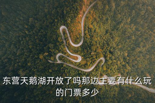 東營天鵝湖開放了嗎那邊主要有什么玩的門票多少