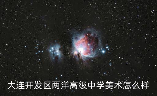 大連開發區兩洋高級中學美術怎么樣