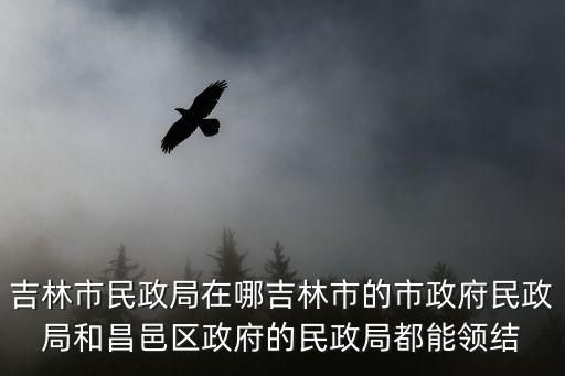 吉林市民政局，吉林市民政局社區建設和基層政權處在哪