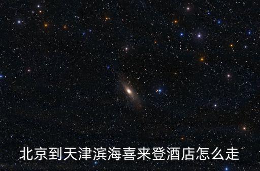 北京到天津濱海喜來登酒店怎么走