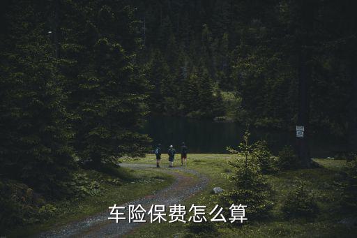 車險保費怎么算