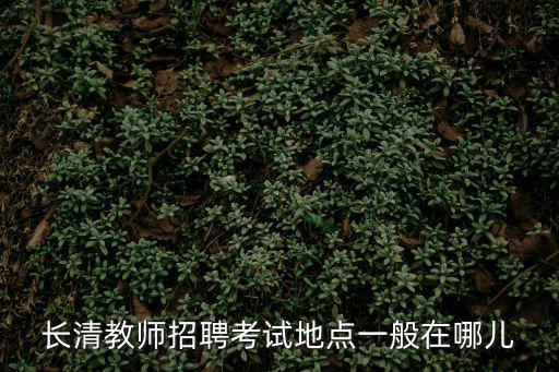 長清教師招聘考試地點(diǎn)一般在哪兒