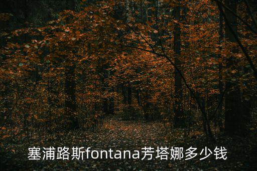 塞浦路斯fontana芳塔娜多少錢