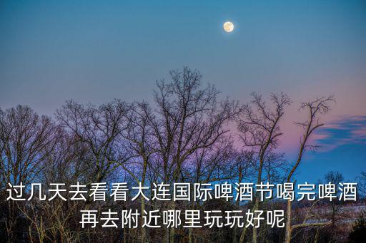 過幾天去看看大連國際啤酒節喝完啤酒再去附近哪里玩玩好呢
