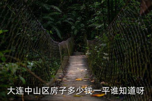大連中山區(qū)房子多少錢一平誰(shuí)知道呀