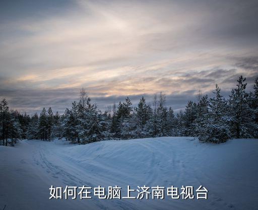 濟南電視臺新聞頻道，如何在電腦上濟南電視臺