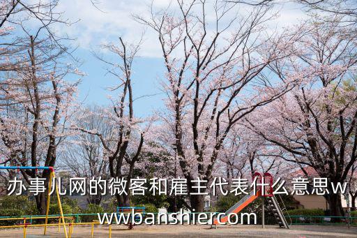 辦事兒網的微客和雇主代表什么意思wwwbanshiercom