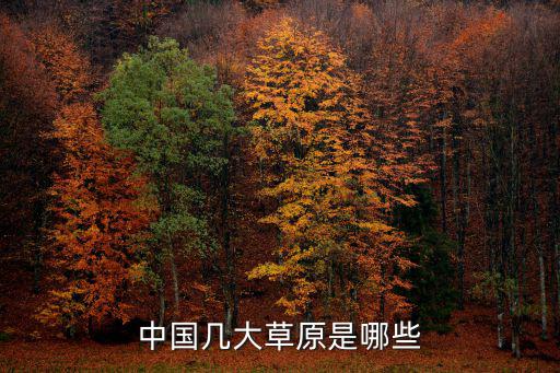 中國草原，中國幾大草原是哪些