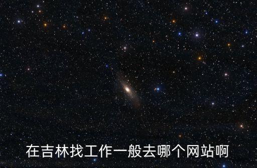在吉林找工作一般去哪個(gè)網(wǎng)站啊