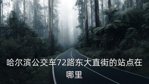72路公交車，72路公交車是什么意思