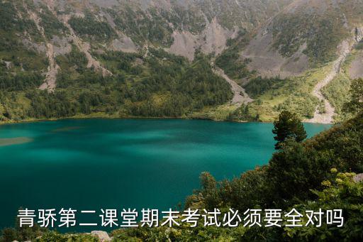 青驕第二課堂期末考試必須要全對嗎