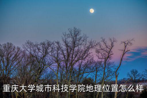 重慶大學城市科技學院地理位置怎么樣