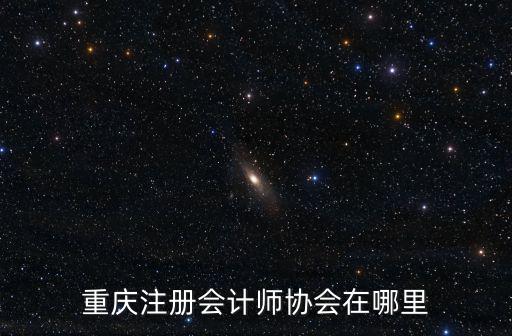 重慶注冊會計師協會在哪里