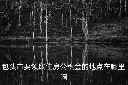 包頭市要領(lǐng)取住房公積金的地點在哪里啊