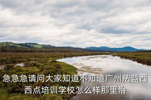 急急急請(qǐng)問(wèn)大家知道不知道廣州法藍(lán)西西點(diǎn)培訓(xùn)學(xué)校怎么樣那里治