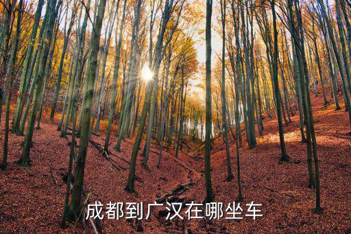 成都到廣漢，成都到廣漢在哪坐車