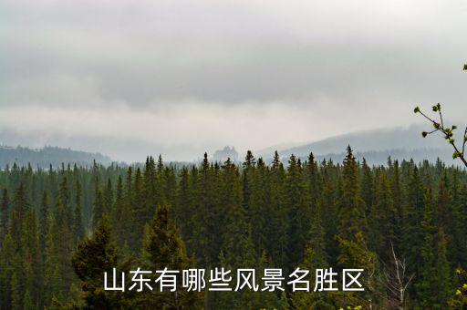 山東有哪些風景名勝區
