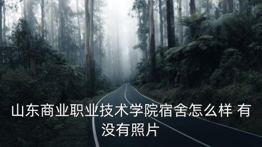 山東商業職業技術學院宿舍怎么樣 有沒有照片