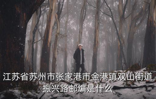 江蘇省蘇州市張家港市金港鎮(zhèn)雙山街道振興路郵編是什么